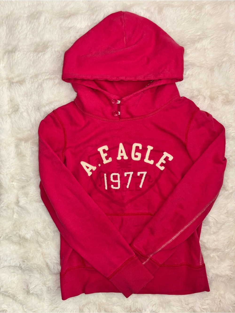 American Eagle Outfitters Hot Pink Hoodie